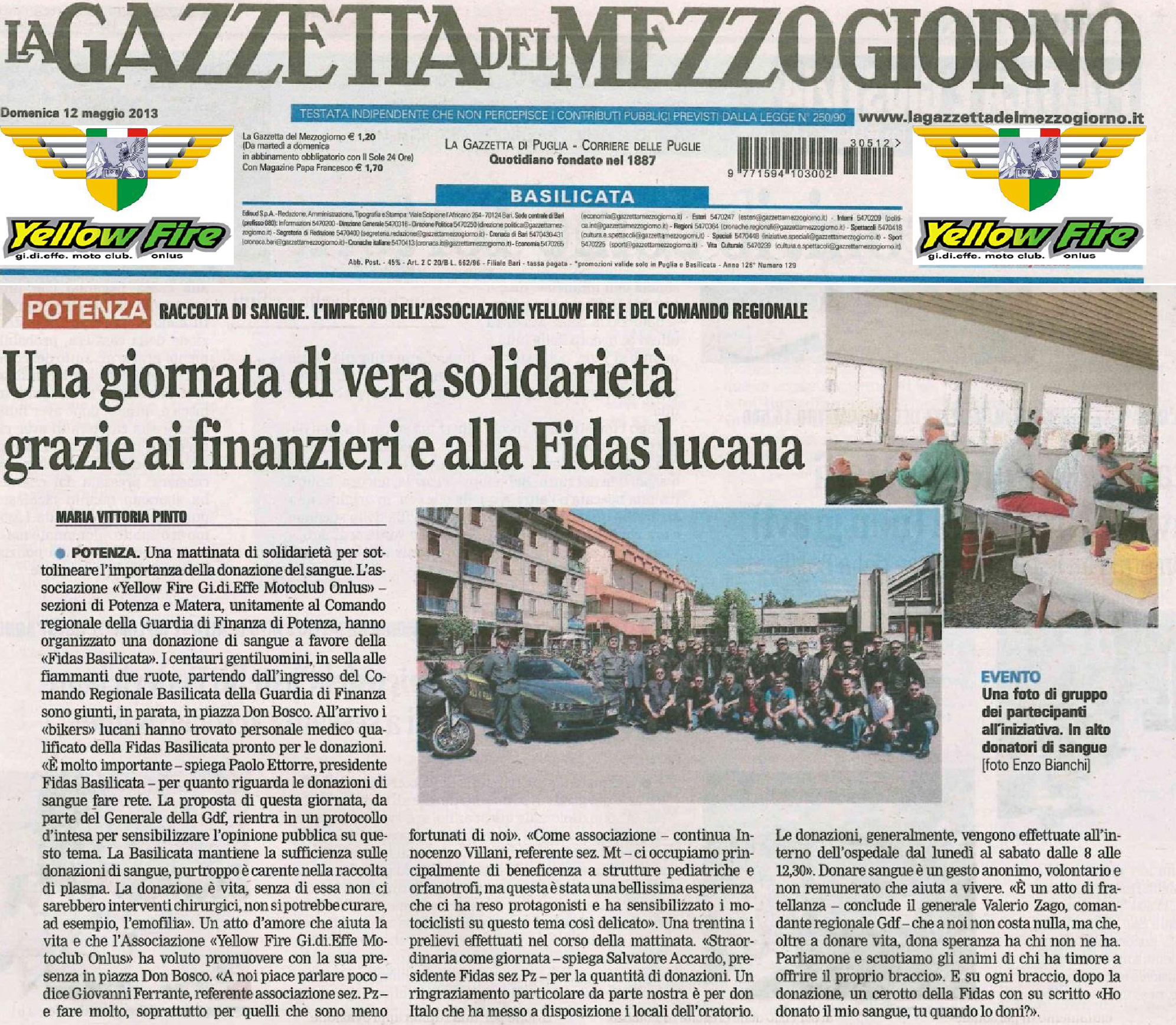 Articolo Gazzetta page1 image1