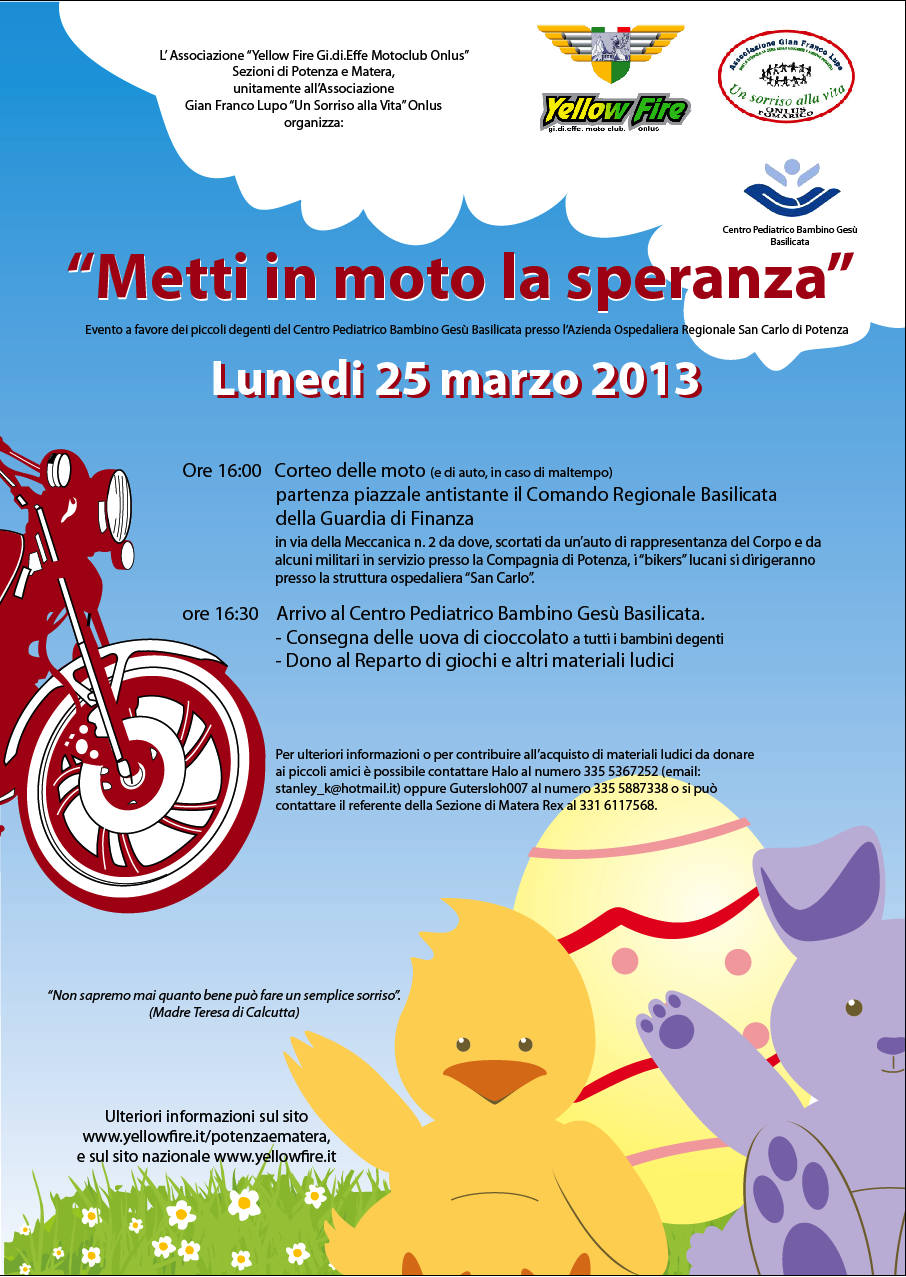 Metti in moto la speranza